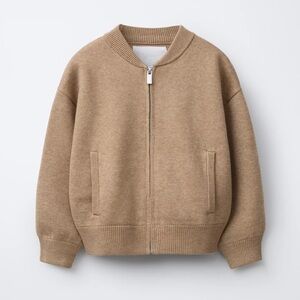 Zara Knit Bomber Jacket and Pants